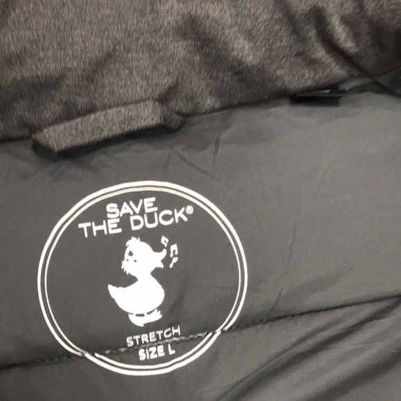 🎁 Save The Duck Stretch Heathered Puffer Jacket Mens - Picture 11 of 16